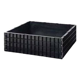 堆肥枠 容量550L A-12 124×124×高さ40cm サンポリ 北海道不可 個人宅配送不可 代引不可