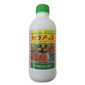 カラアップ 1kg 着色促進用 葉面散布肥料 ニッソーグリーン イN 代引不可