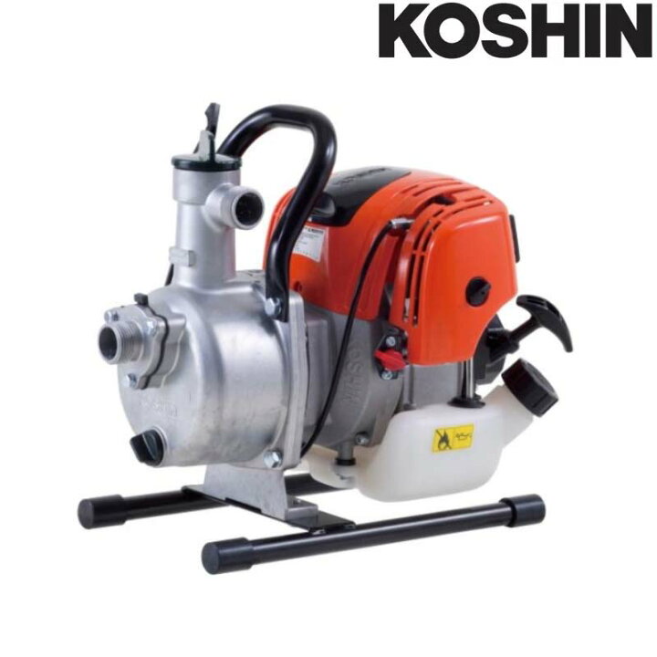 楽天市場】ハイデルスポンプ SEV-25F 4サイクルエンジン搭載 工進K35 