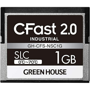 GREEN HOUSE GH-CFS-NSC1G CFast2.0 SLC 0x70x 1GB 3Nۏ