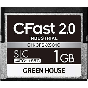 GREEN HOUSE GH-CFS-XSC1G CFast2.0 SLC -40x85x 1GB 3Nۏ