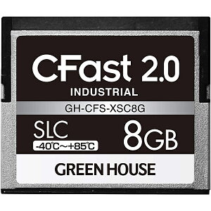 GREEN HOUSE GH-CFS-XSC8G CFast2.0 SLC -40x85x 8GB 3Nۏ