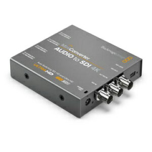 Blackmagic Design 9338716-002775 Mini Converter Audio to SDI 4K CONVMCAUDS4K
