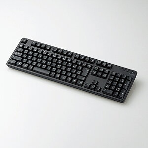 ELECOM TK-FDM106TBK �����L�[�{�[�h/ �����u������/ �t���T�C�Y/ �u���b�N