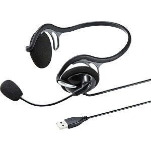 �T�����T�v���C MM-HSU05BK USB�w�b�h�Z�b�g�i�u���b�N�j