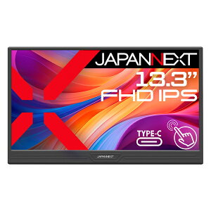JAPANNEXT JN-MD-i133F-T ^b`plΉtfBXvC 13.3^/ 1920×1080/ miniHDMI×1AUSB-C×1/ ubN/ Xs[J[L/ 2Nۏ