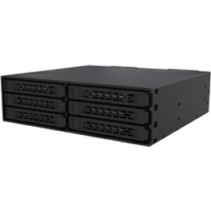 ICY DOCK MB996SP-6SB ICYDOCK 6 x 2.5インチSAS /SATA HDD /SSD搭載用リムーバブルケース 5.25インチベイサイズ
