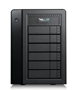 Promise F40P2R600000005 Pegasus32 R6 48TB(8TB×6)f Thunderbolt3 USB3.2 Gen2ΉXg[W