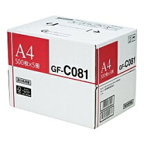 楽天市場】コピー用紙 canon gf－c081の通販