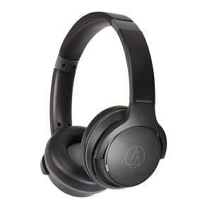 �I�[�f�B�I�e�N�j�J ATH-S220BT BK ���C�����X�w�b�h�z�� �u���b�N Bluetooth �ő�60���ԍĐ� �}���[�d ��x�����[�h �}���`�|�C���g�Ή�