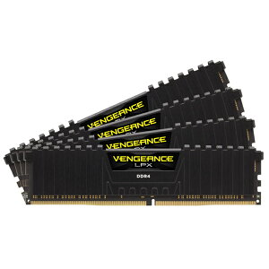 RZA() CMK64GX4M4A2400C14 DDR4 2400MHz 16GBx4 288pin DIMM Unbuffered 14-16-16-31 Vengeance LPX Black