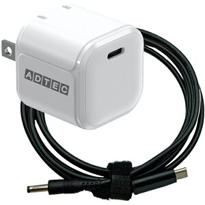 AhebN APD-V045C-wK50-WH Power DeliveryΉ GaN AC[d/ 45W/ USB Type-C 1|[g/ zCg  dynabook K50/ K60p[dP[uZbg