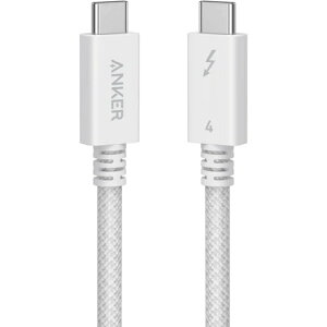 �A���J�[�E�W���p�� A84N0021 Anker Prime USB-C �� USB-C �P�[�u�� Thunderbolt 4 (240W 40Gbps) 1.0m �z���C�g