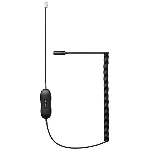 GN�I�[�f�B�I 88011-100 3.5mm�w�b�h�Z�b�g to RJ9 �ϊ��A�_�v�^ �uJabra GN1200 Evolve Jack�v