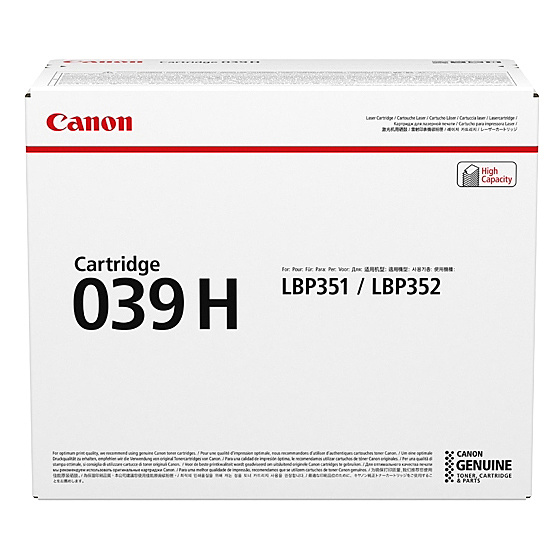 Canon 0288C001 CRG-039H トナーカートリッジ039H：アップル専門店「PLUSYU堂」