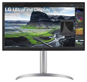 LGdq 27UQ850V-W tfBXvC 27^/ 3840×2160/ HDMIADisplayPortAUSB Type-C/ zCg/ Xs[J[F