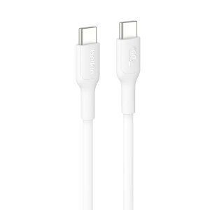 belkin CAB023fq2MWH BoostCharge USB-C to USB-C �P�[�u�� 60W 2M �z���C�g