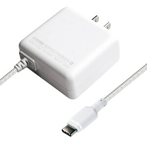 カシムラ AJ-553 AC充電器 ストレート1m 3A Type-C STRONG WH