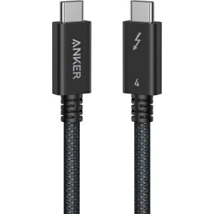 �A���J�[�E�W���p�� A84N0011 Anker Prime USB-C �� USB-C �P�[�u�� Thunderbolt 4 (240W 40Gbps) 1.0m �u���b�N