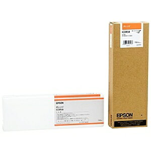 EPSON ICOR58 ���[�J�[���� �C���N�J�[�g���b�W �I�����W 700ml (PX-H10000/ H8000�p)
