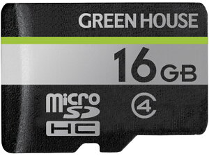 GREEN HOUSE GH-SDM-D16G microSDHCJ[h NX4 16GB