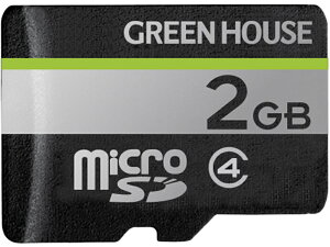 GREEN HOUSE GH-SDM-D2G microSDJ[h NX4 2GB
