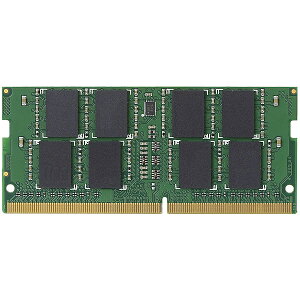 ELECOM EW2400-N8G/RO EU RoHSwߏW[/ DDR4-SDRAM/ DDR4-2400/ 260pin S.O.DIMM/ PC4-19200/ 8GB/ m[gp