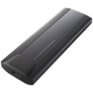 Logitec LGB-PNV02UC/S USB3.2(Gen2)対応M.2 NVMe SSDケース/ ソフト付