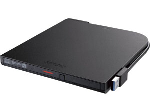 �o�b�t�@���[ DVSM-PTV8U3-BKB USB3.2(Gen1)�Ή� �|�[�^�u��DVD�h���C�u �����\�t�g�Y�t �u���b�N
