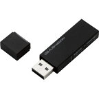 ELECOM MF-MSU2B64GBK USBメモリー/ USB2.0対応/ セキュリティ機能対応/ 64GB/ ブラック
