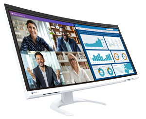 EIZO EV3450XC-WT tfBXvC 34.1^/ 3440×1440/ HDMI×2ADisplayPortAUSB Type-C/ zCg/ Xs[J[F