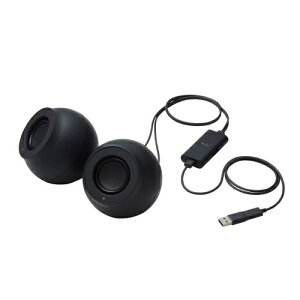 ELECOM SP-P10CUSBBK PCp2.0chXs[J[/ Stina/ 4.4W/ USBڑ/ ubN