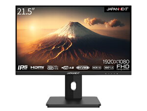 JAPANNEXT JN-I215FLFHSP-C65W tfBXvC/ 21.5^/ 1920×1080/ HDMI×1AUSB Type-C×1/ ubN/ Xs[J[FL/ 2Nۏ