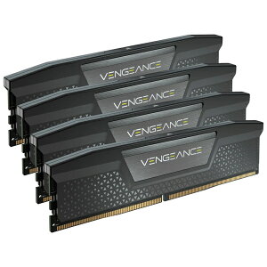 RZA() CMK128GX5M4B5600C40 DDR5 5600MT/ s 128GB(32GBx4) UDIMM 40-40-40-77 XMP 3.0 VENGEANCE DDR5 Black 1.25V