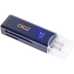 �_�_���h�[�� DDSDRW002CBK USB-C USB 3.1 Super Speed �J�[�h���[�_�[ ( SD/ SDHC UHS-I/ SDXC UHS-I/ microSDXC UHS-I ) OTG On-The-Go�Ή� Windows/ macOS/ iPadOS/ Android