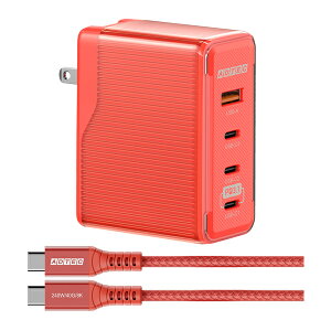 AhebN APD-V150AC3-RD-CU4G3 Power Delivery 3.1Ή GaN AC[d/ 150W/ USB Type-C 3|[g Type-A 1|[g/ bh  Type-C to CP[uZbg