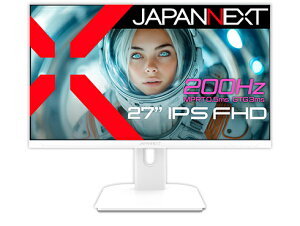 JAPANNEXT JN-IPS27G200F-W Q[~OtfBXvC 27^/ 1920×1080/ HDMI×2ADP×1/ zCg/ Xs[J[L/ 2Nۏ