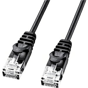 �T�����T�v���C LA-SL6-005BK �J�e�S��6�ɍ�LAN�P�[�u���i0.5m�E�u���b�N�j