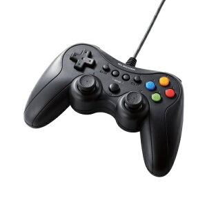 ELECOM JC-GP30SVBK Q[pbh/ L/ Xinput/ PSnzu/ FPSdl/ JjJgK[/ XeBbNJX^}CYΉ/ U/ ubN