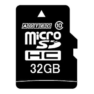 AhebN AD-MRHAM32G/10 microSDHCJ[h 32GB Class10 SDϊAdaptert