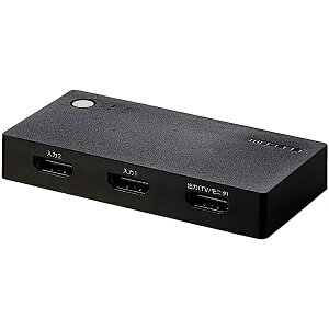 ELECOM DH-SWL2BK HDMIؑ֊/ 21o/ P[uȂf/ ubN
