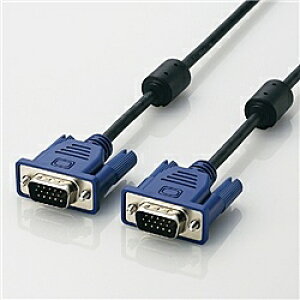 ELECOM CAC-15BK �X���������f�B�X�v���C�P�[�u�� 1.5m/ D-Sub15pin(�~�j)�I�X-D-Sub15pin(�~�j)�I�X