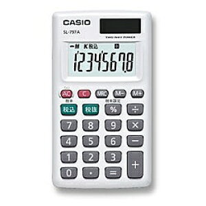 CASIO SL-797A-N �p�[�\�i���d�� �J�[�h�^�C�v �c�^ 8��
