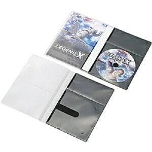 ELECOM CCD-DPD30BK CD/ DVDpX[\tgP[X/ 1[^Cv/ 30/ ubN