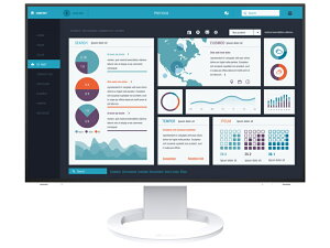 EIZO EV2495-WT tfBXvC 24.1^/ 1920×1200/ HDMIADisplayPortAUSB Type-C/ zCg/ Xs[J[F