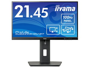 iiyama XUB2293HSU-B7 �t���f�B�X�v���C 21.45�^/ 1920×1080/ HDMI�ADisplayPort/ �u���b�N/ �X�s�[�J�[����/ IPS����/ ���~/ ��]/ �p�x����/ 3�N�ۏ�