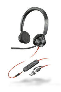 HP 8X222AA Poly Blackwire 3325 USB-C+USB-A ϊA_v^t  Lf mCYLZO}CN UbgC[NbV 3.5mmWbNΉMicrosoft TeamsF