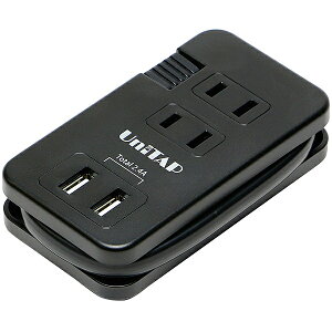�v�����X�g�� PPS-UTAP10BK USB���d2�|�[�g�d���^�b�v3������OA�^�b�v�uUnitap�v �i�u���b�N�j