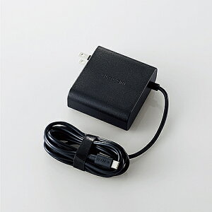 ELECOM ACDC-PD0465BK m[gPCpACA_v^[/ Type-C/ USB Power DeliveryΉ/ 65W/ P[ǔ^/ 2m/ ubN