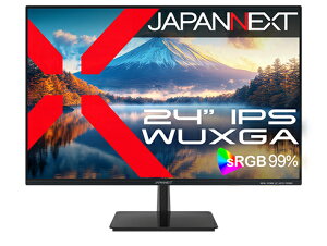 JAPANNEXT JN-i24WUXGA tfBXvC 24^/ 1920×1200/ HDMI×1AVGA×1/ ubN/ Xs[J[/ 2Nۏ